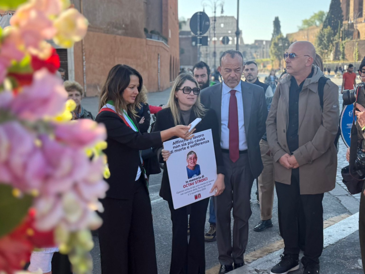 Sicurezza sul lavoro, Aurigemma alla commemorazione Octav Stroici “sinergia e fare rete per dare risposte concrete”