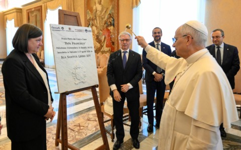 Gemelli, benedetta la prima pietra del Centro CUORE intitolato a Papa Francesco