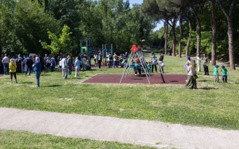 Parco Talenti, tre nuove aree ludiche e 60 orti urbani