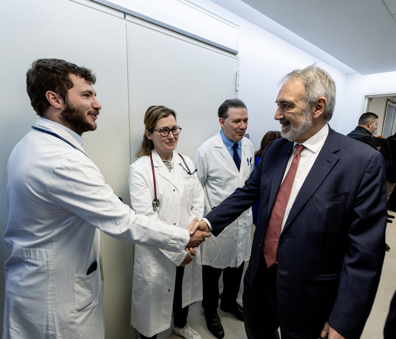 Inaugurato il nuovo reparto di Ematologia all’ospedale Santa Rosa