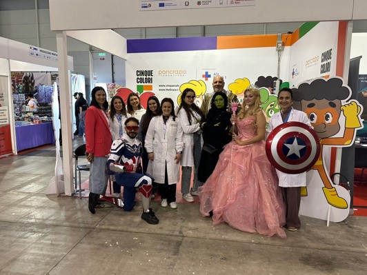 La ASL Roma 1 al Romics: salute e prevenzione diventano un gioco da ragazzi