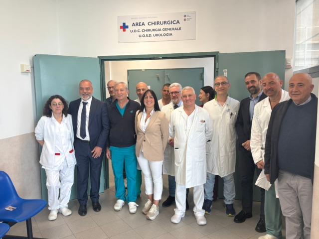 Rinnovato il reparto di chirurgia dell’ospedale “San Sebastiano”