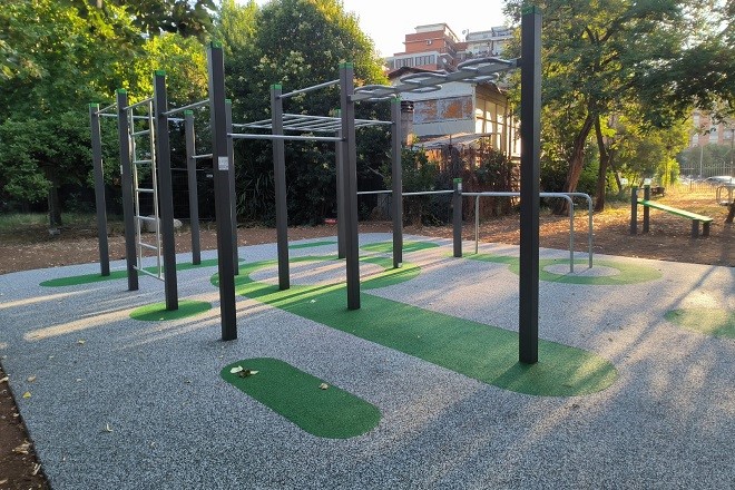 Parco della Resistenza, nuova area fitness