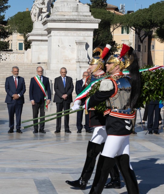 25 aprile, Rocca all’Altare della Patria: “La liberazione sia memoria condivisa, non terreno di scontro”