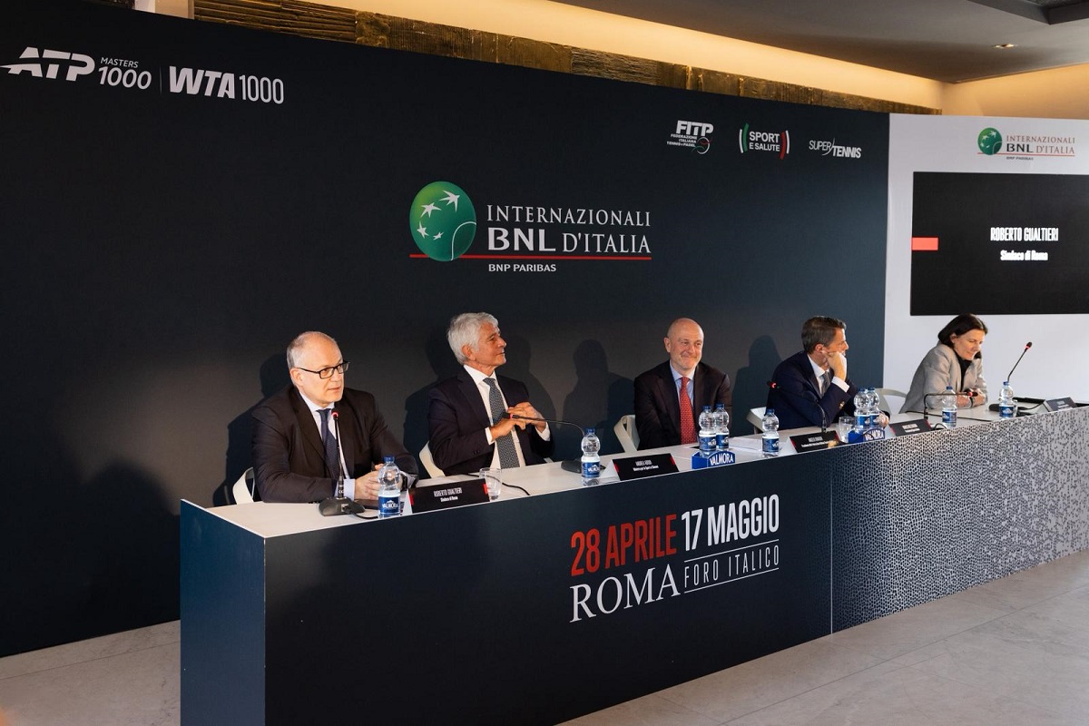 Presentata l’83ª edizione degli Internazionali d’Italia