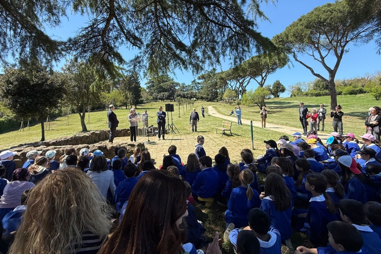 Parco Volusia, inaugurato il micro bosco urbano