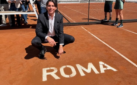 Internazionali di tennis al via sul campo di Piazza del Popolo