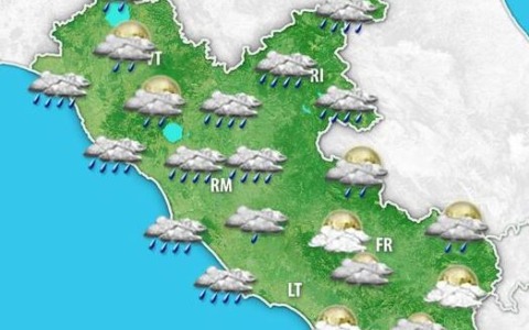 Maltempo, allerta gialla su Roma e Lazio per piogge e temporali