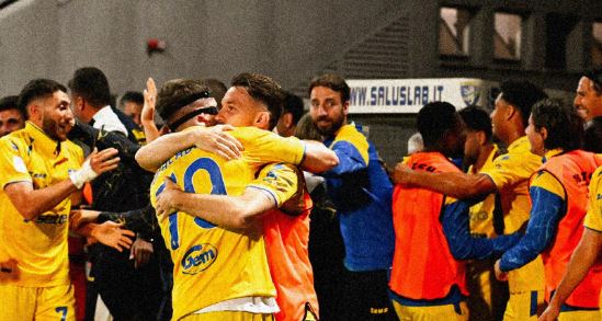 Frosinone – Mantova (5-0), quarta promozione in Serie A nella storia del club. VIDEO