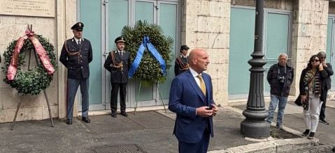 Strage di Piazza Nicosia, l’omaggio del Questore