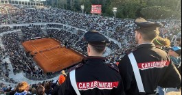 Internazionali di Tennis, controlli straordinari dei Carabinieri