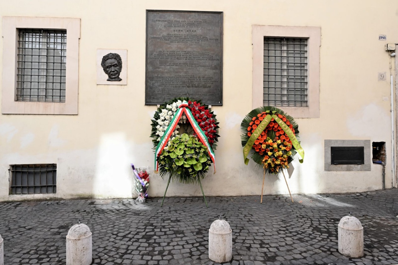 Roma rende omaggio ad Aldo Moro