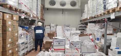 Oltre 5 tonnellate di prodotti ittici sequestrati