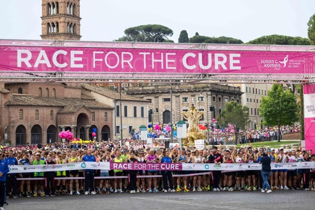 Race for the Cure: marea rosa con 200 mila presenze