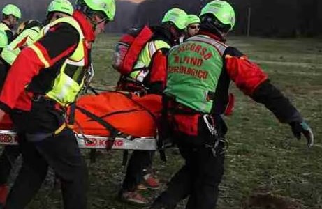 Due uomini salvati dal Soccorso alpino e speleologico nel Viterbese