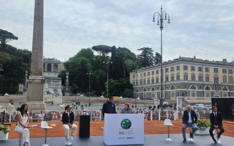 Internazionali di tennis: sorteggio del tabellone a Piazza del Popolo