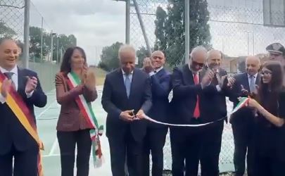 Un nuovo campo di basket a Tor Bella Monaca