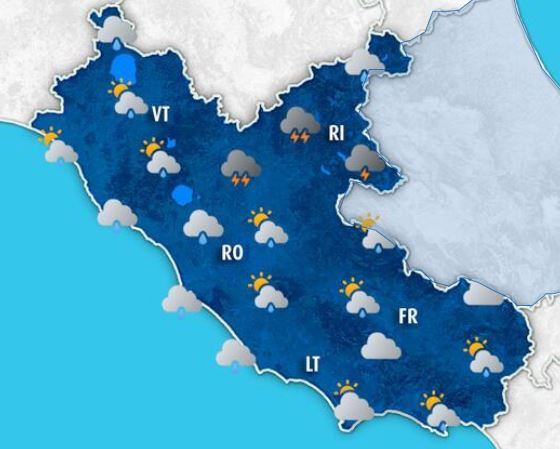 Allerta meteo a Roma e in provincia