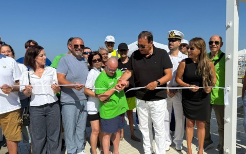 Riapre la “Spiaggia per tutti” sul Lungomare della Salute