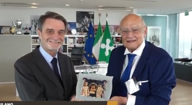 Il Gruppo Netweek incontra il governatore Fontana