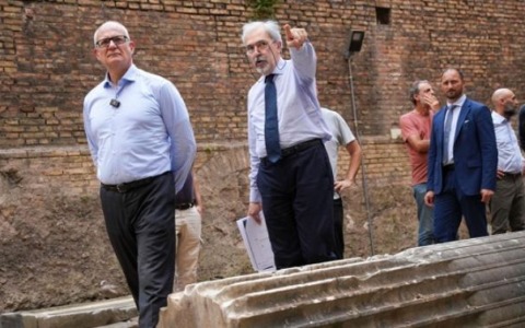 Torna visitabile l’area archeologica di Via Botteghe Oscure