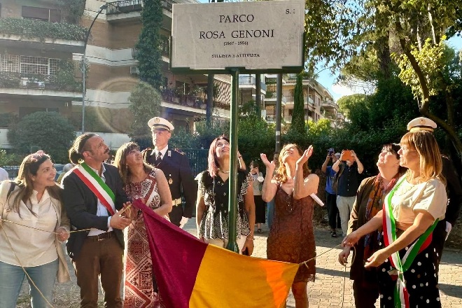 Municipio XV, intitolato a Rosa Genoni il parco di San Godenzo