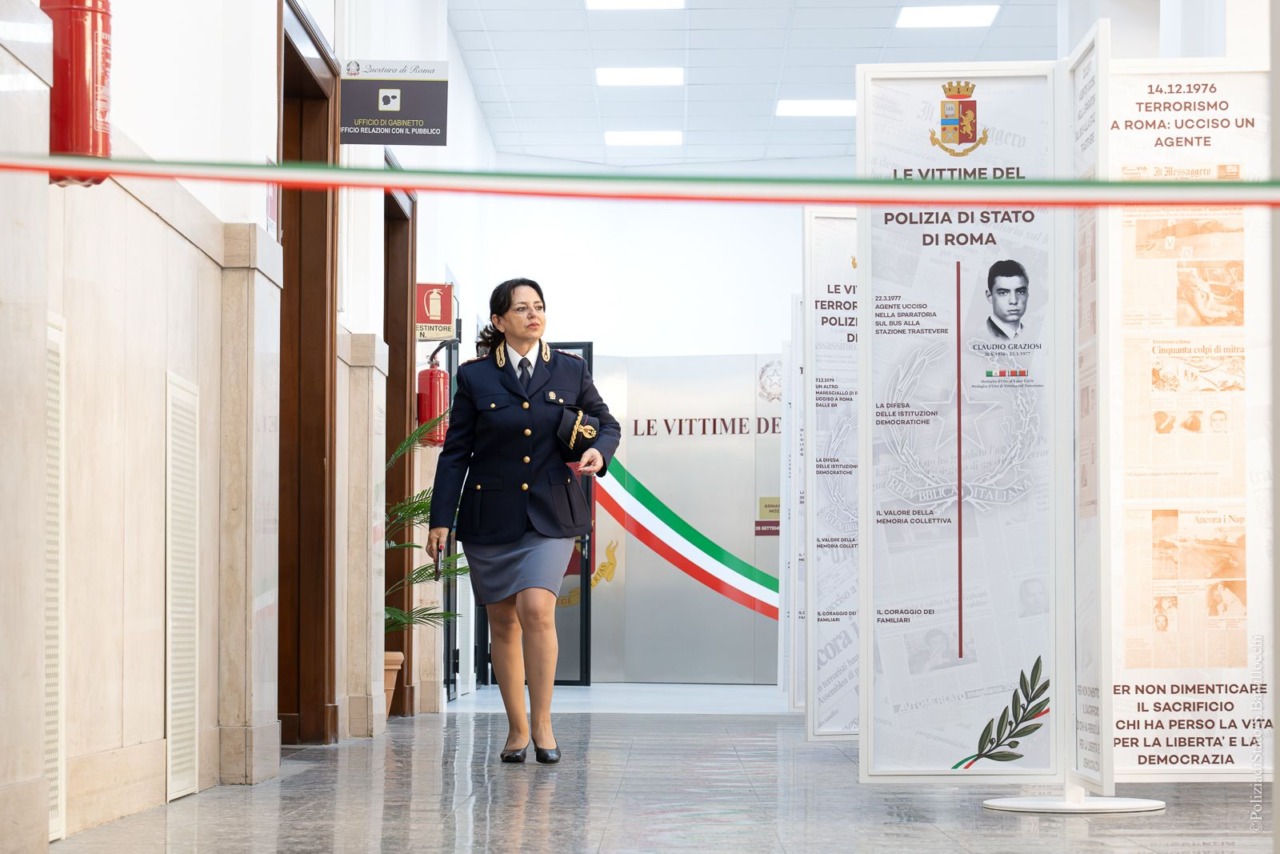 Inaugurato il “Wall della Memoria”, omaggio ai caduti della Polizia vittime del terrorismo