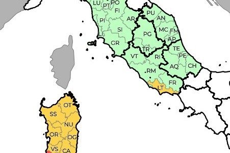 Terza ondata di calore, allerta incendi