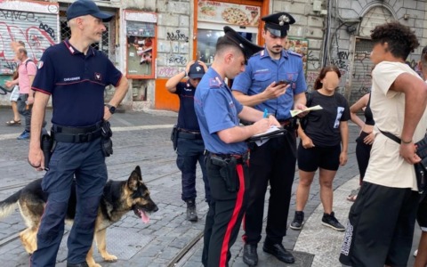 Controlli nel centro storico, 7 arresti e 9 denunce