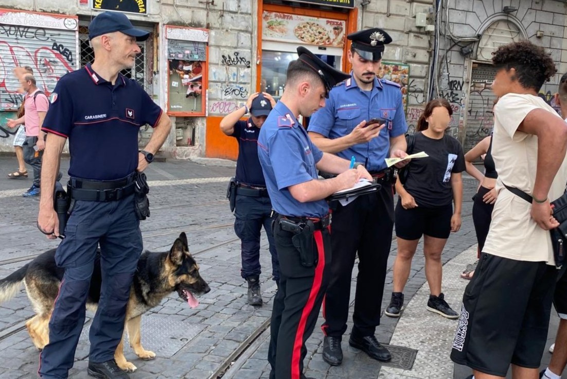 Controlli nel centro storico, 7 arresti e 9 denunce