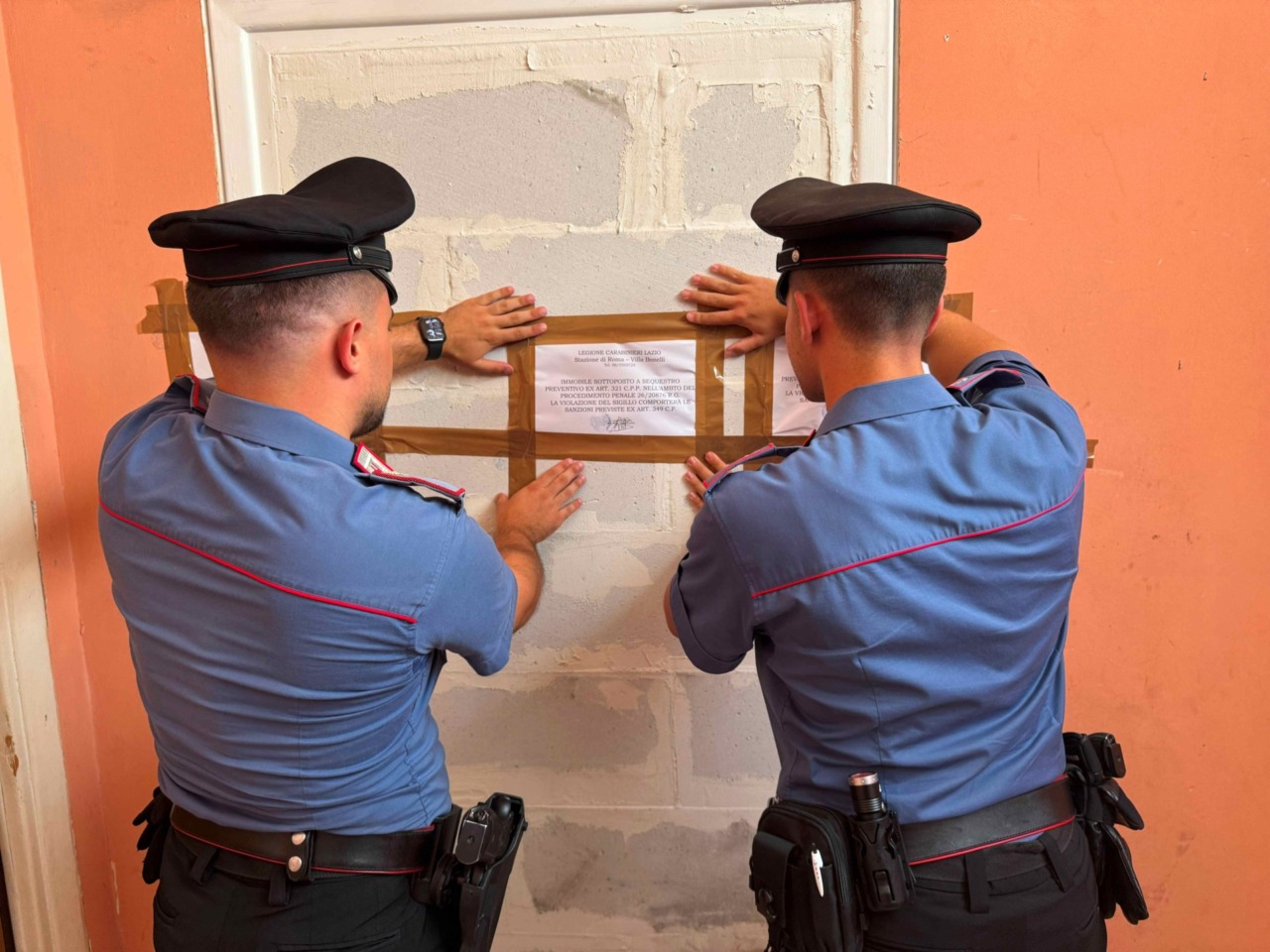 Sgomberato appartamento INPS occupato abusivamente: sequestro nei confronti di un 24enne