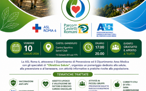 Al via “Natura che cura”, il primo appuntamento della Asl Roma 6