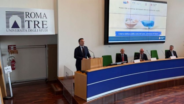 Regione Lazio, al via cabina di regia sull’erosione costiera con l’universirtà Roma Tre