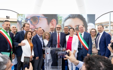 Casa della Comunità, taglio del nastro con il presidente Rocca