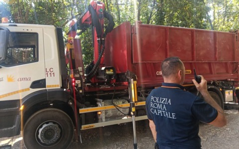 Rimosso un insediamento abusivo al Gianicolo