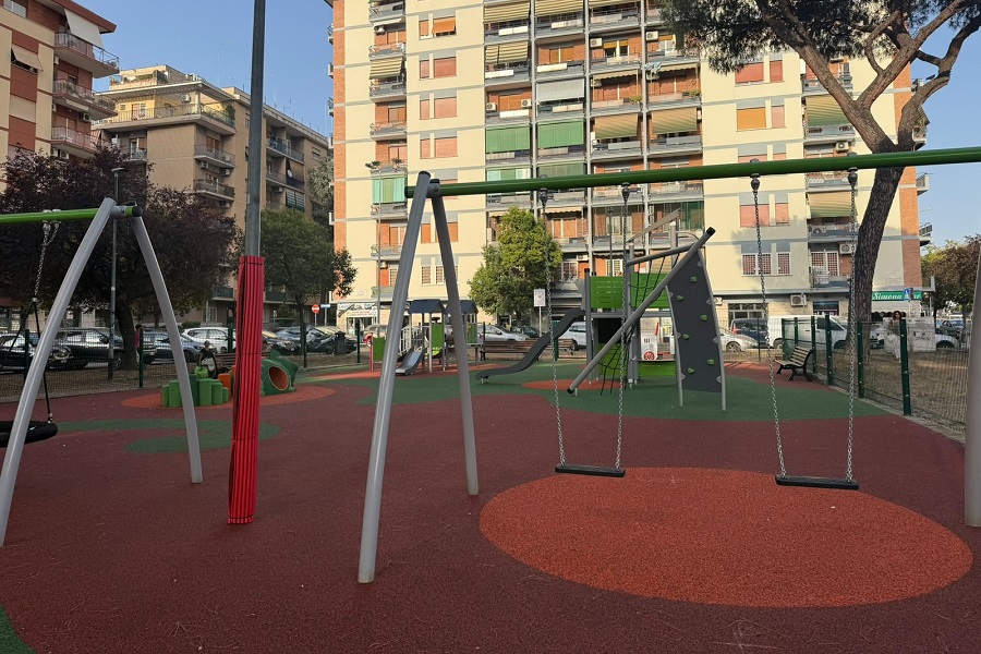 Municipio V, inaugurata l’area ludica nel parco Achille Grandi