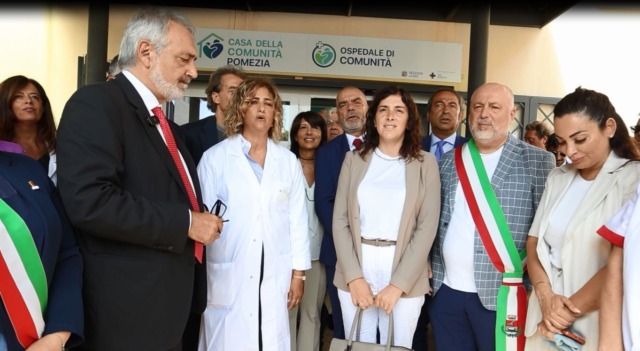 Inaugurata la Casa della Comunità di Pomezia