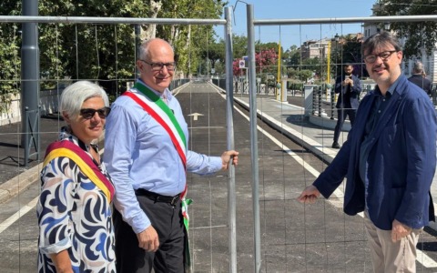 Lungotevere Arnaldo da Brescia, inaugurato il nuovo parcheggio
