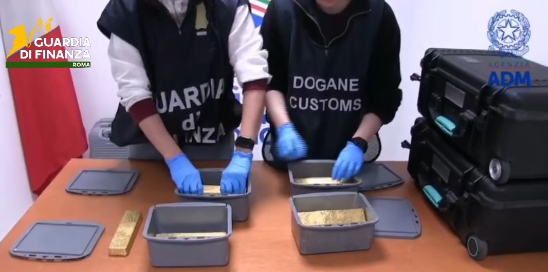 Sequestrato oro da investimento per oltre 2 milioni di euro