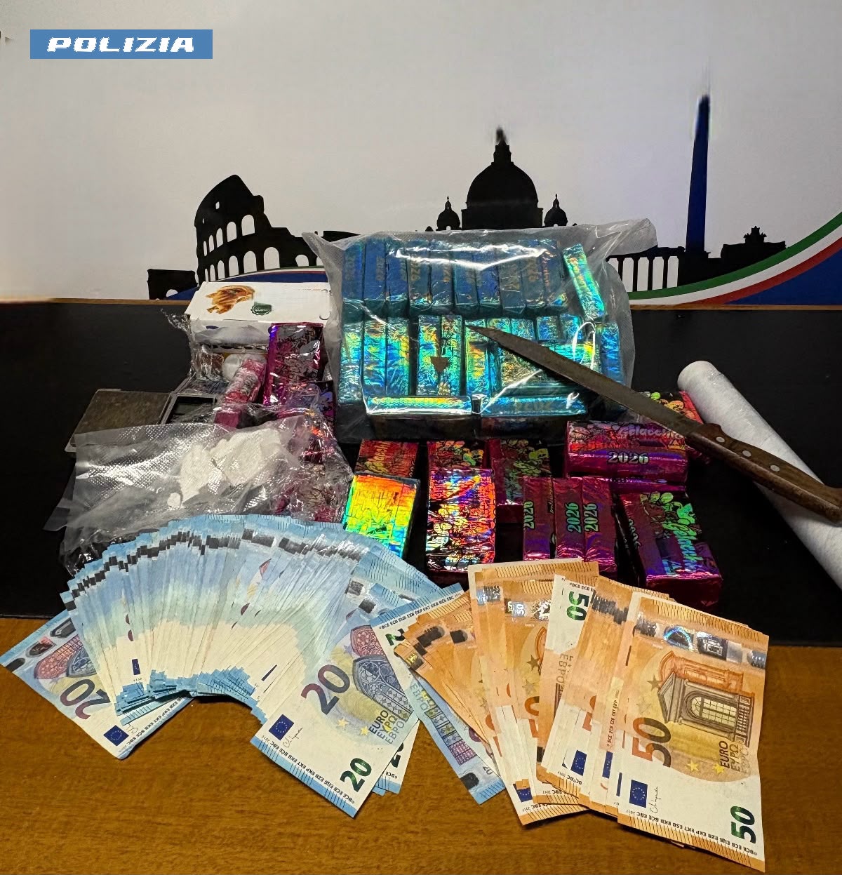 Spaccio diffuso nella Capitale, arrestate altre 8 persone