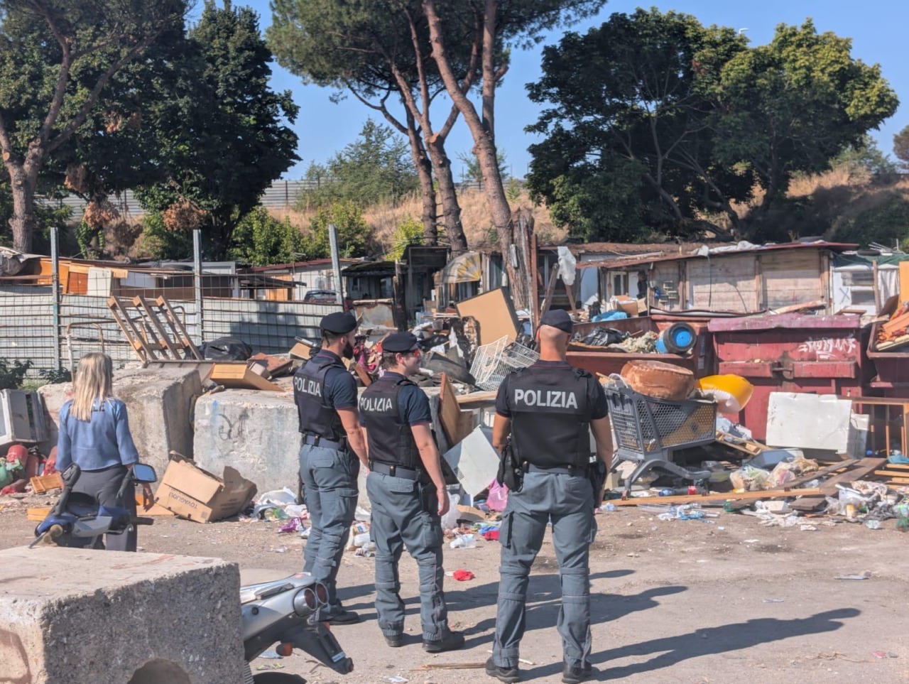 Controlli nelle baraccopoli, nove arresti