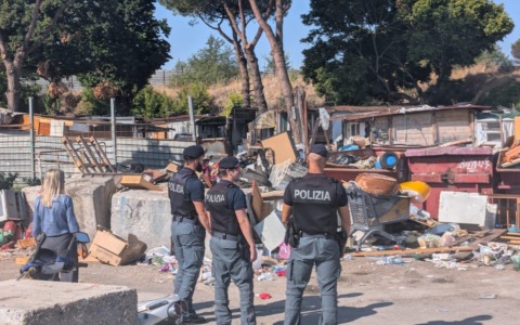 Controlli nelle baraccopoli, nove arresti