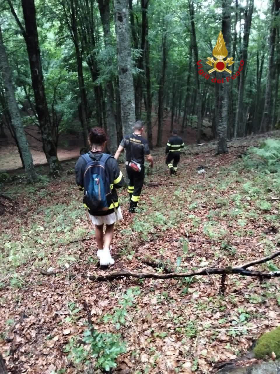 Escursionisti dispersi nel bosco, ritrovati