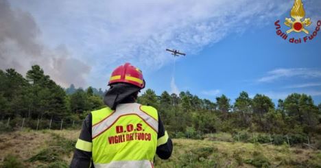 Ancora incendi, interventi dei Vigili del Fuoco a Roma e Gavignano