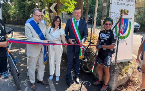 Inaugurata la nuova pista ciclopedonale