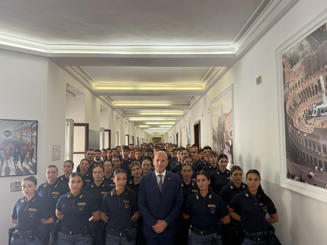 Il Questore riceve i 377 agenti in prova