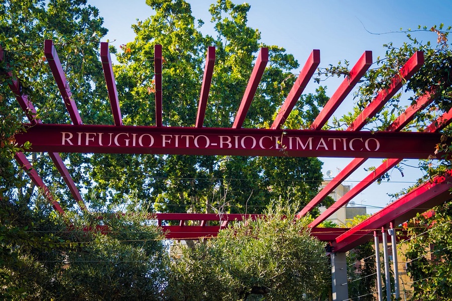 Inaugurato il primo rifugio fito-bioclimatico della città