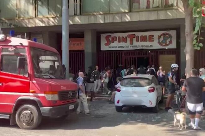 Bimba di Spin Time in ospedale per il troppo caldo
