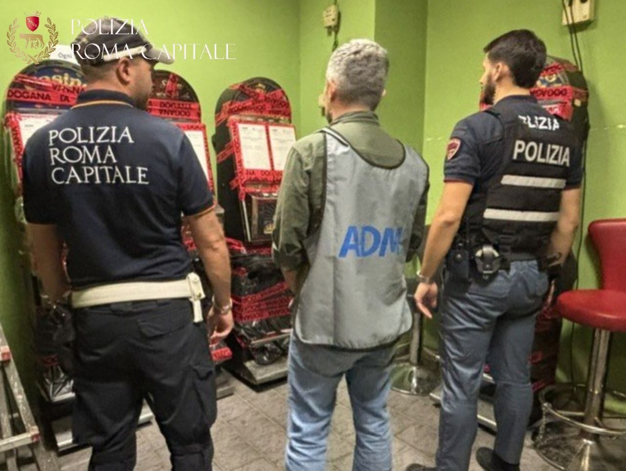 Gioco illegale, cinque apparecchi sequestrati alla Magliana