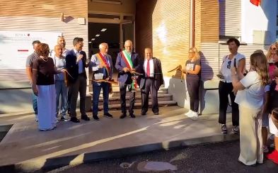 Scuola, Gualtieri inaugura l’istituto Raffaella La Crociera